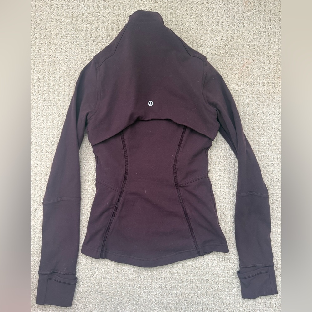 Lululemon Athletica Dark Purple Long Sleeve Hoodie